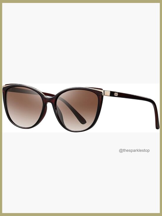 Cat Eye Sunglasses with UV400 Protection, Plastic Frame main image 5